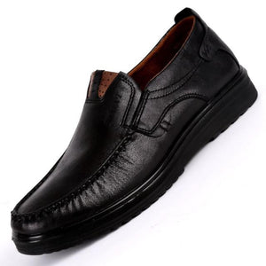 Men Casual Shoes Fashion Leather Shoes