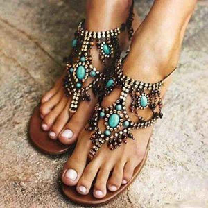 Vintage Casual Platform Ladies Sandals