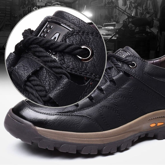 Split Leather Thick Wear resistant Shoes