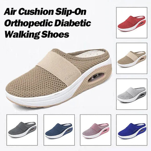 Mesh Air Cushion Women's Slippers