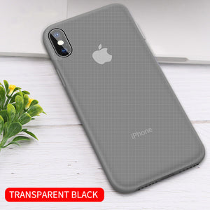 Luxury Silicone Ultra Thin Slim Transparent Case For iPhone XS MAX XR X